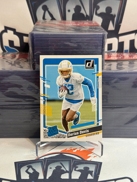 2023 Donruss (Rated Rookie) Derius Davis #351