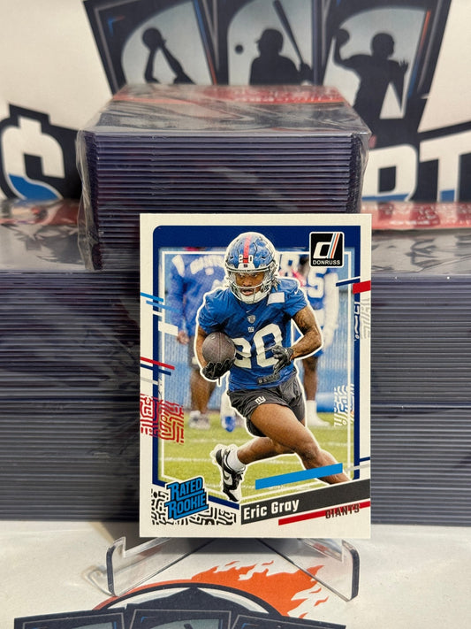 2023 Donruss (Rated Rookie) Eric Gray #377