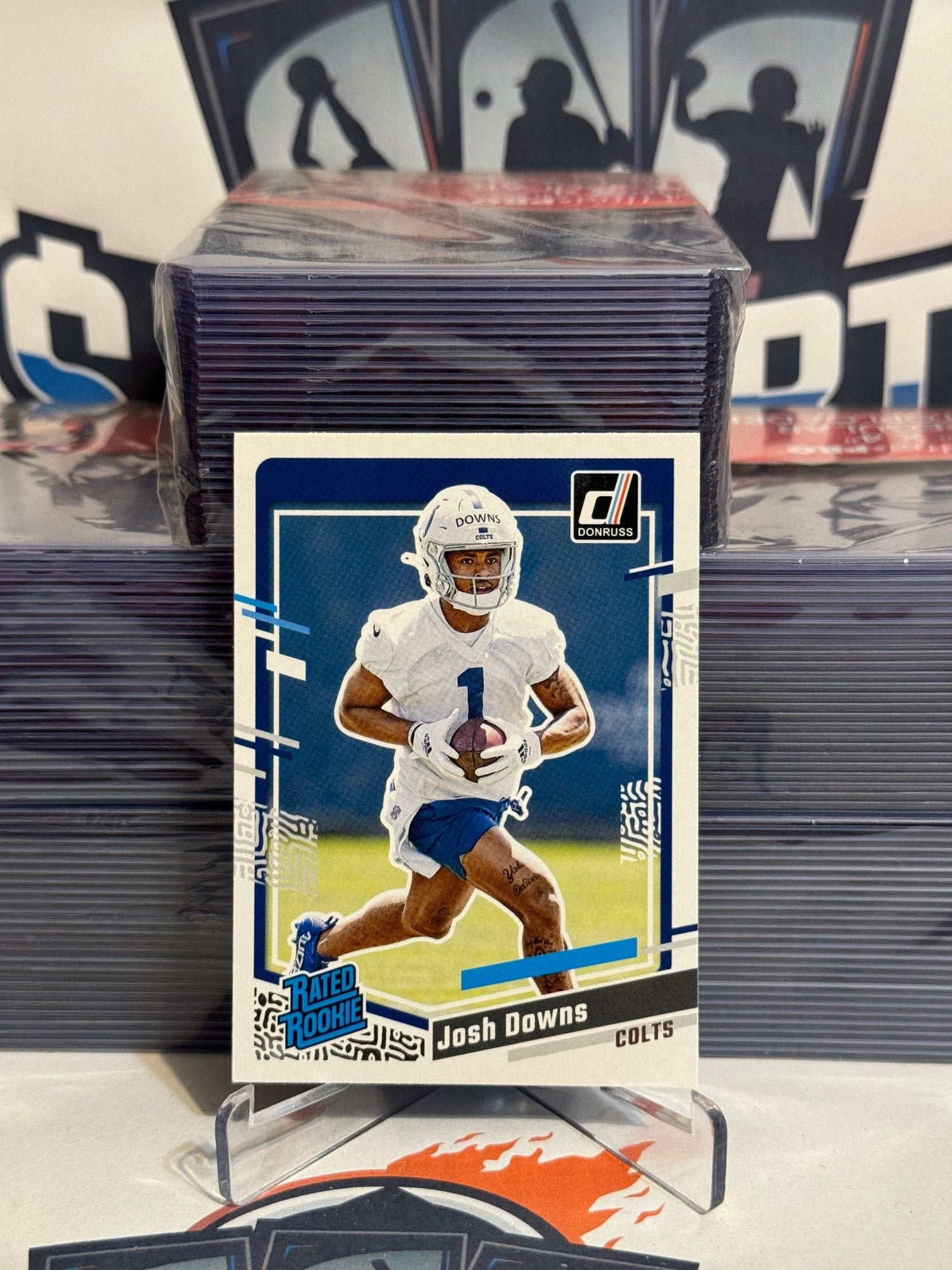 2023 Donruss (Rated Rookie) Josh Downs #345