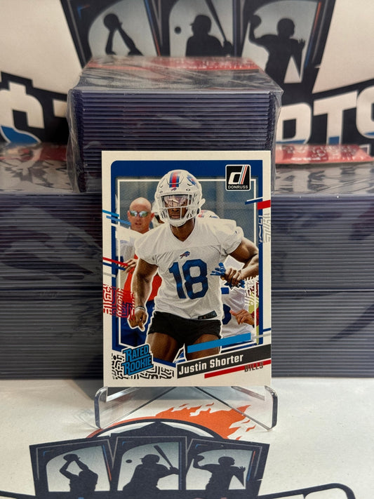 2023 Donruss (Rated Rookie) Justin Shorter #310