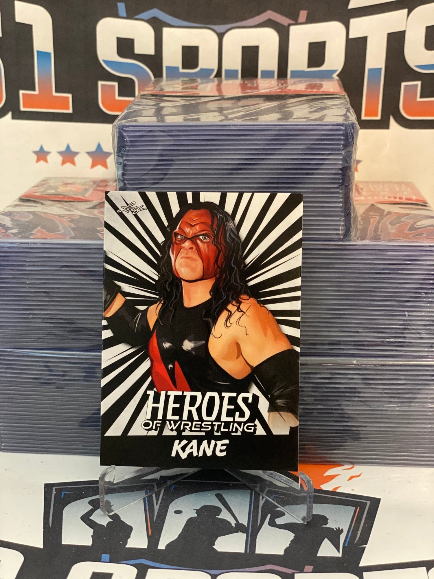 2023 Leaf Heroes of Wrestling Kane #B-6