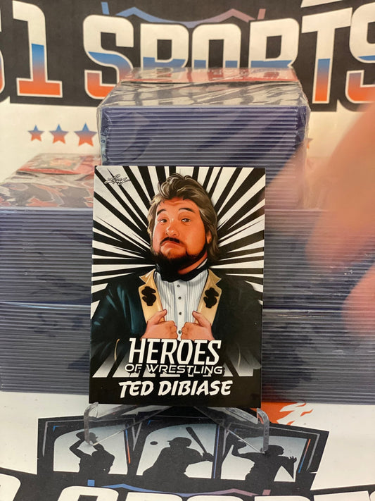 2023 Leaf Heroes of Wrestling "Million Dollar Man" Ted DiBiase #B-10