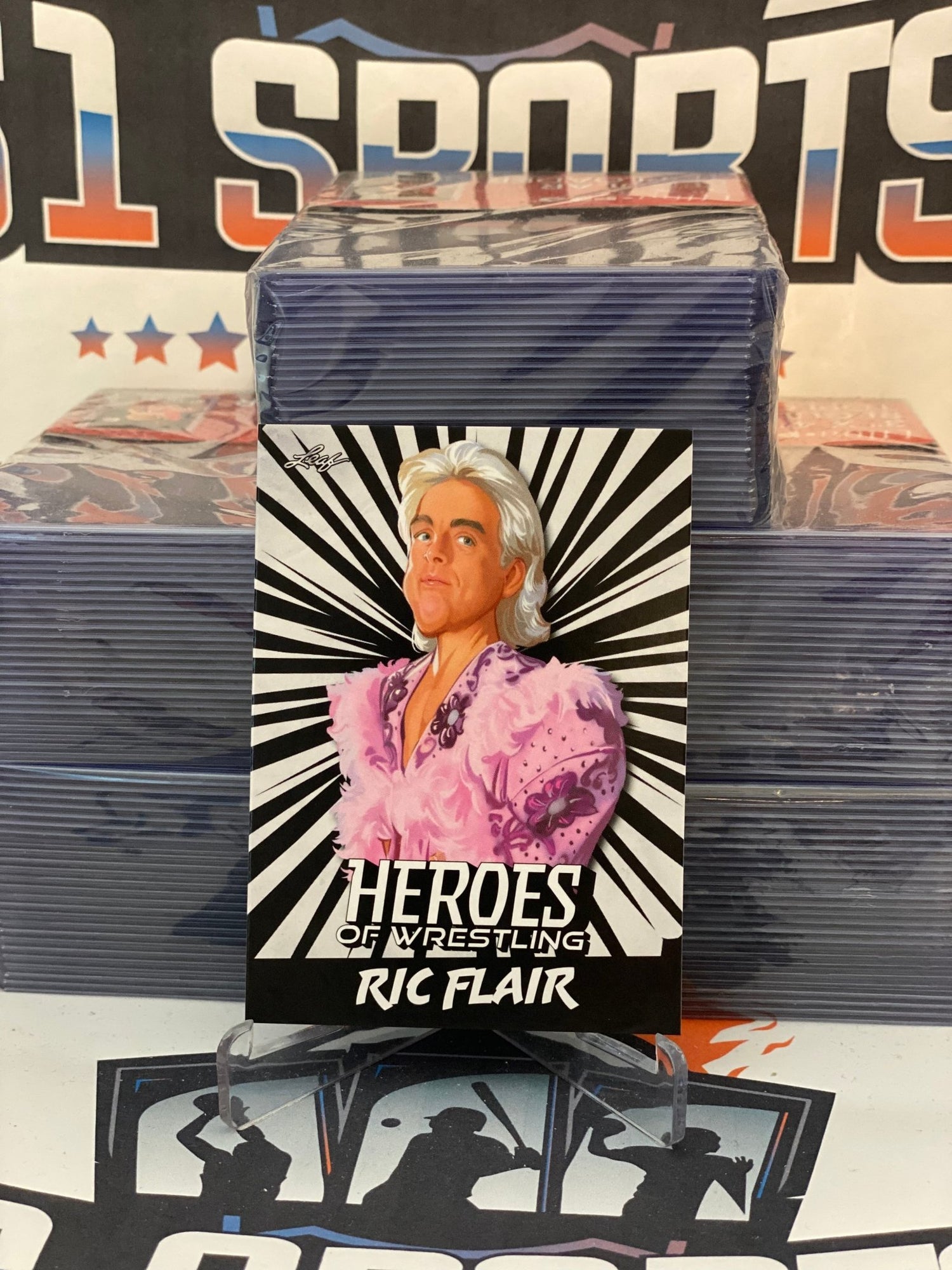 2023 Leaf Heroes of Wrestling Ric Flair #B-7