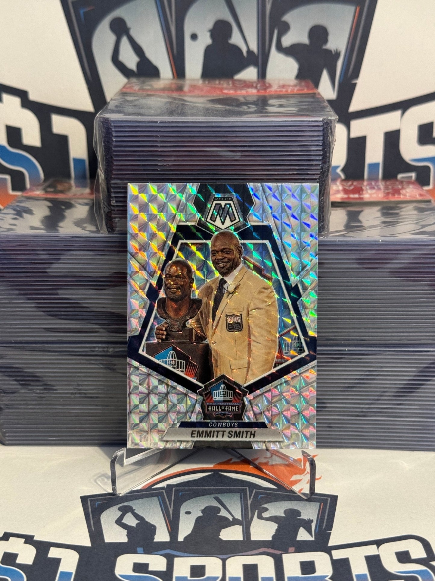 2023 Panini Mosaic (Mosaic Prizm, Hall of Fame) Emmitt Smith #280