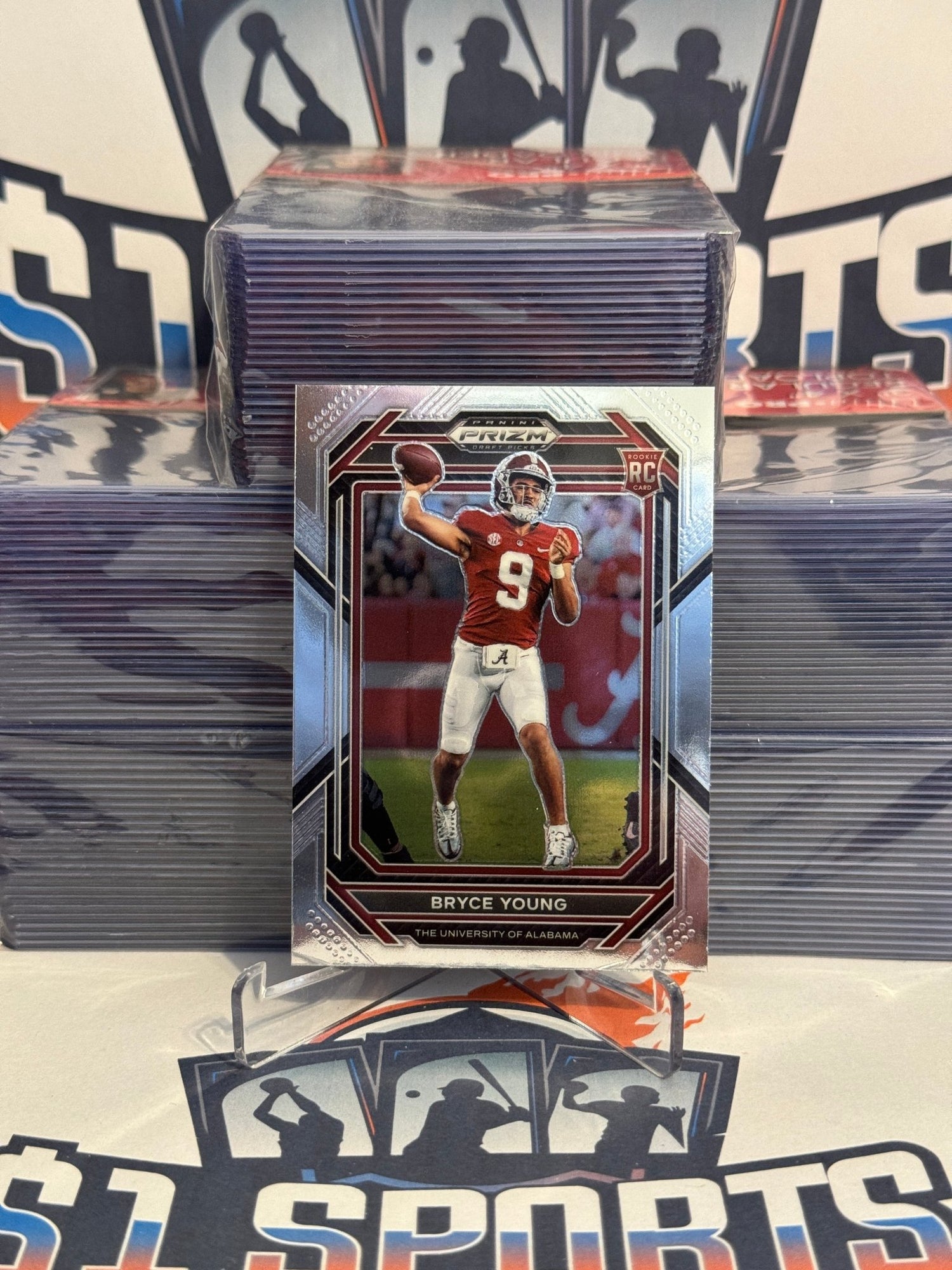 2023 Panini Prizm Draft Picks Bryce Young Rookie #101
