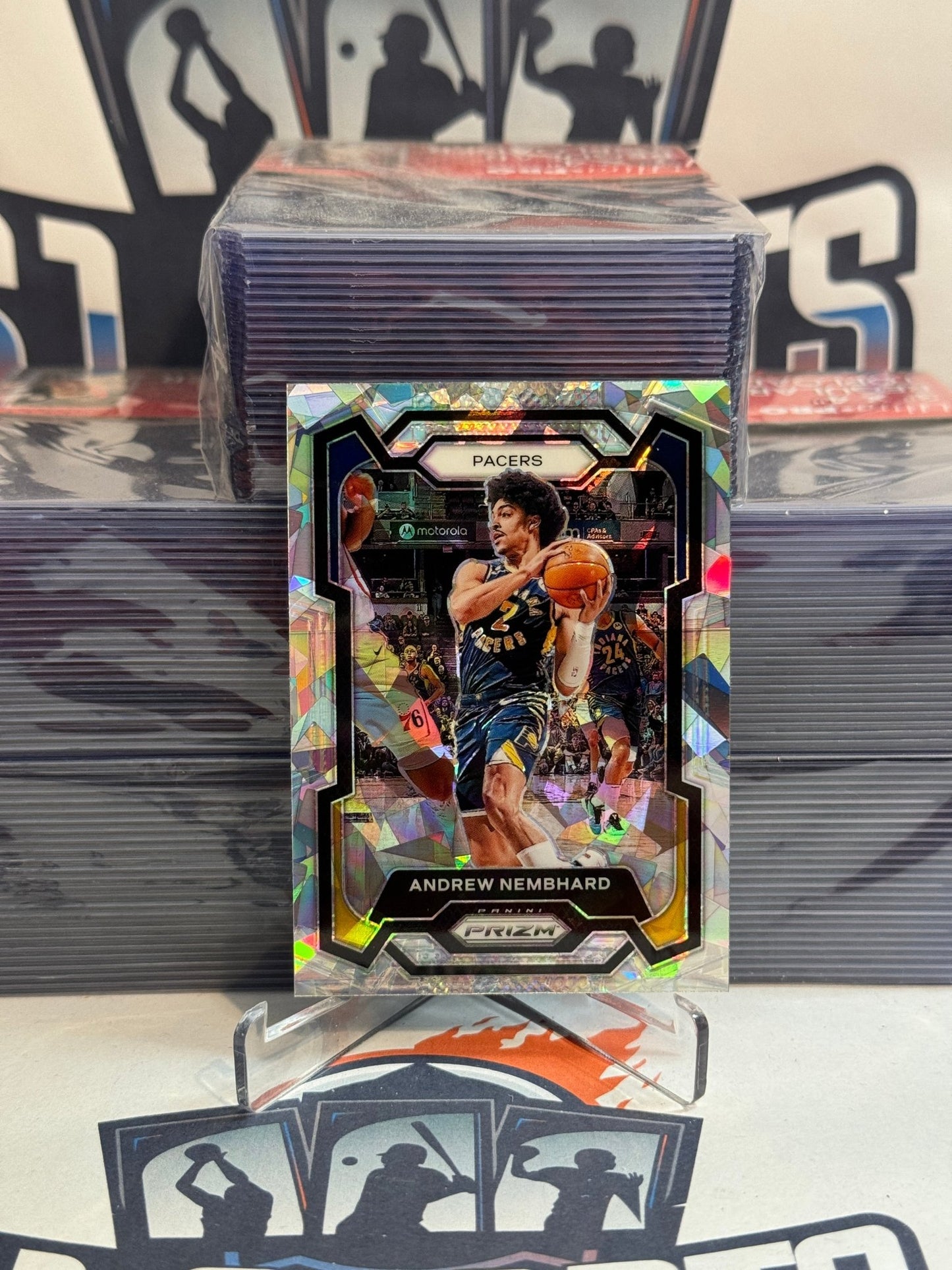 2023 Panini Prizm (Ice Prizm) Andrew Nembhard #211