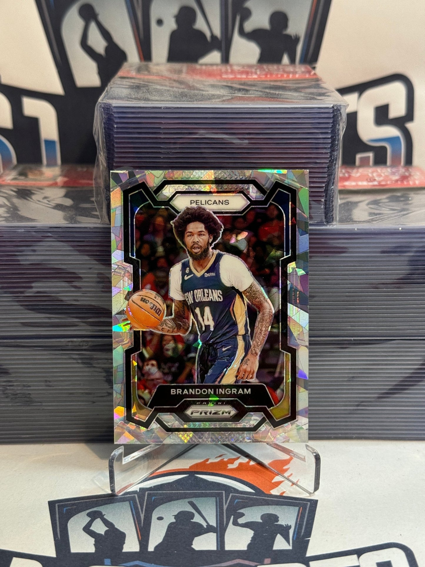 2023 Panini Prizm (Ice Prizm) Brandon Ingram #89