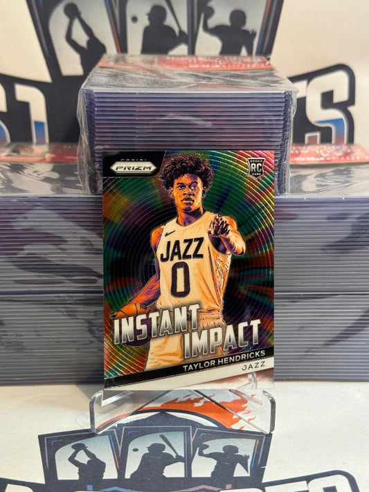 2023 Panini Prizm (Instant Impact) Taylor Hendricks Rookie #1