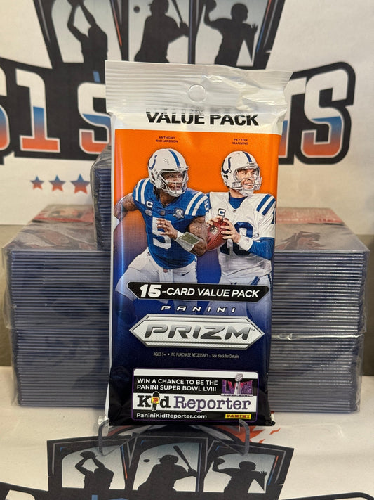 2023 Panini Prizm NFL Football Value Fat Pack