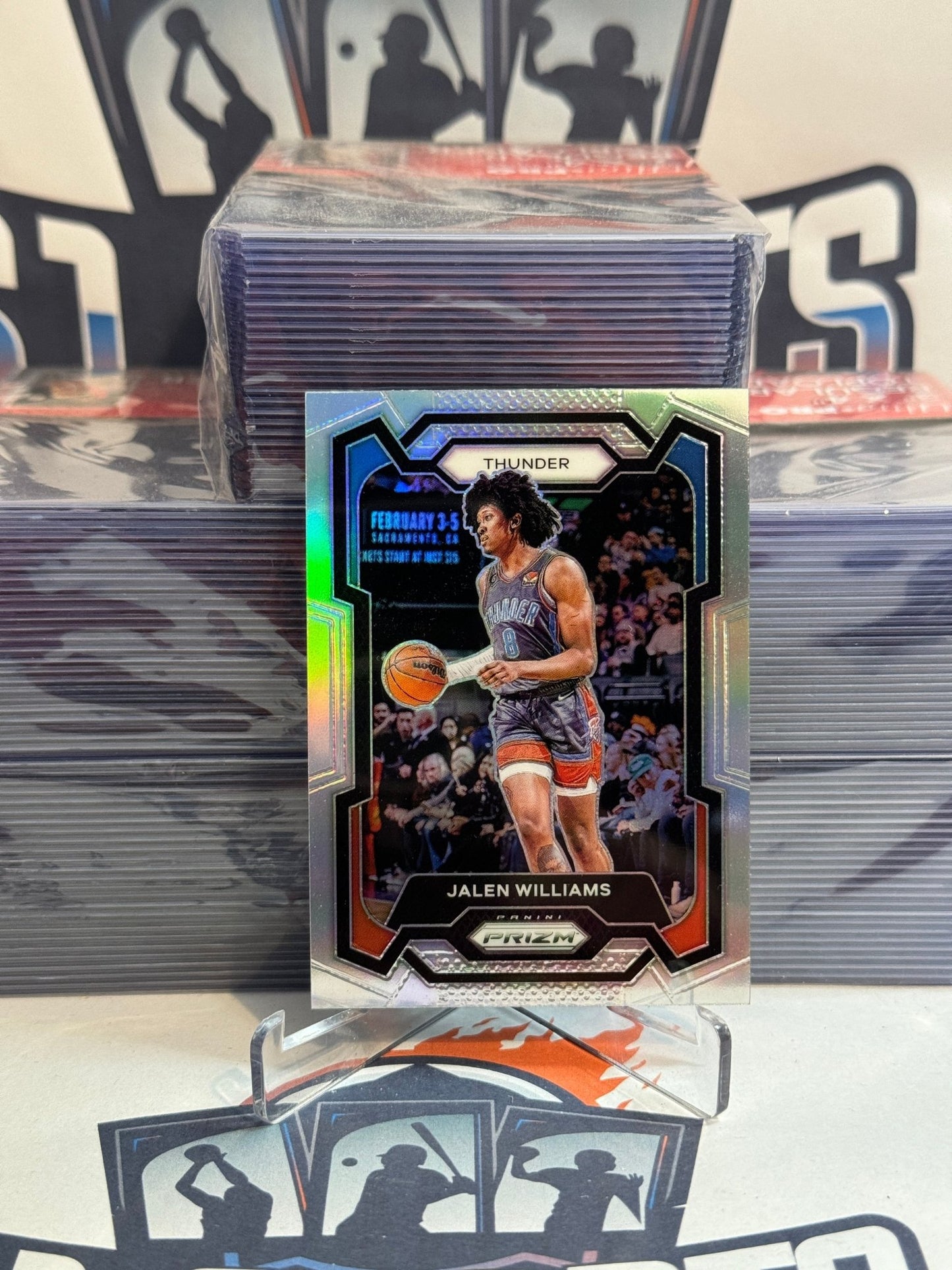 2023 Panini Prizm (Silver Prizm, 2nd Year) Jalen Williams #19