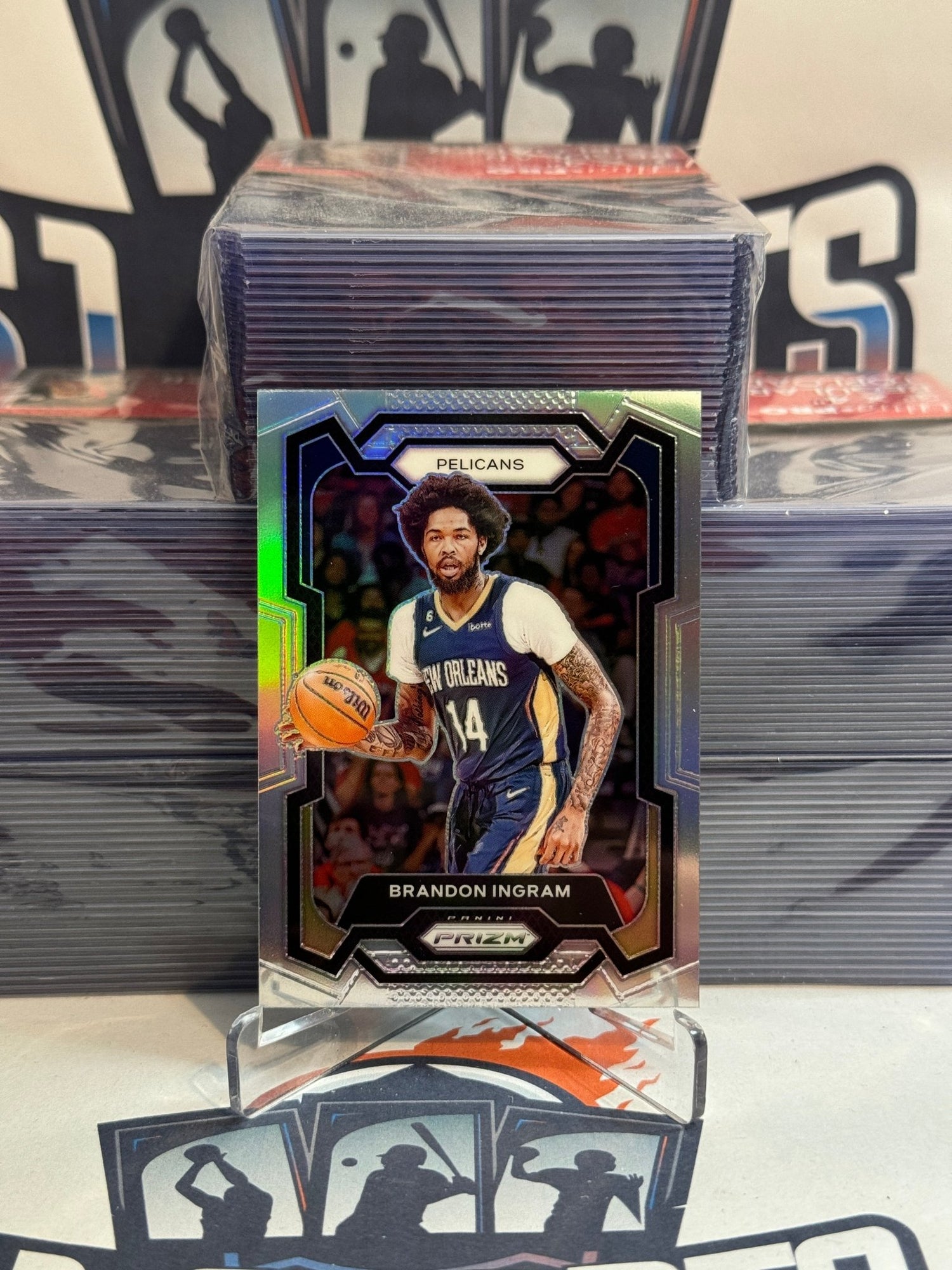 2023 Panini Prizm (Silver Prizm) Brandon Ingram #89