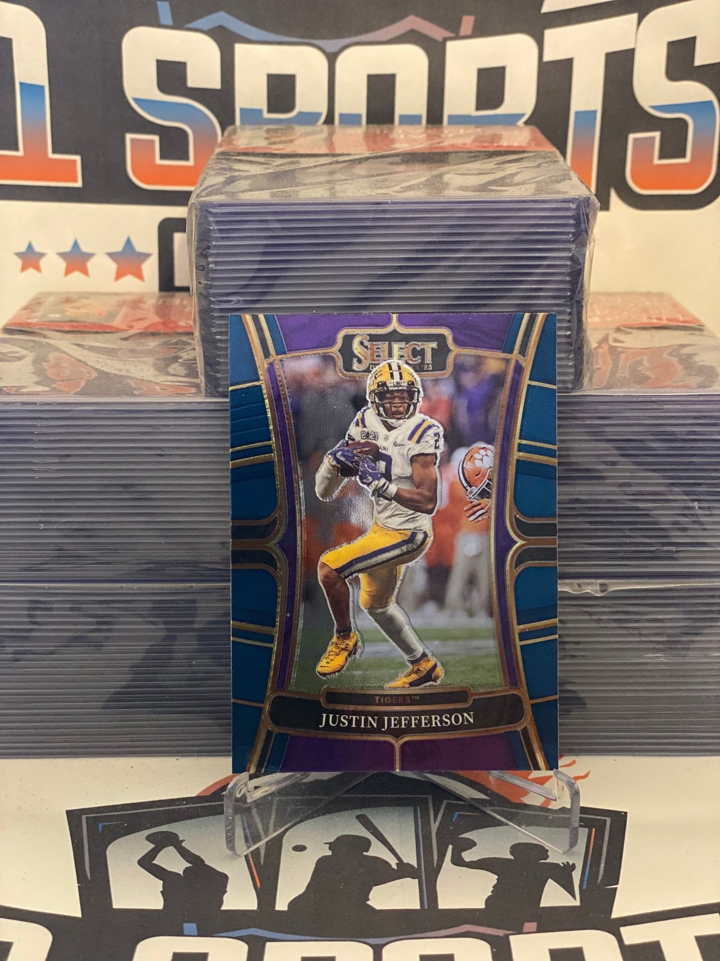 2023 Panini Select Draft Picks Justin Jefferson #52
