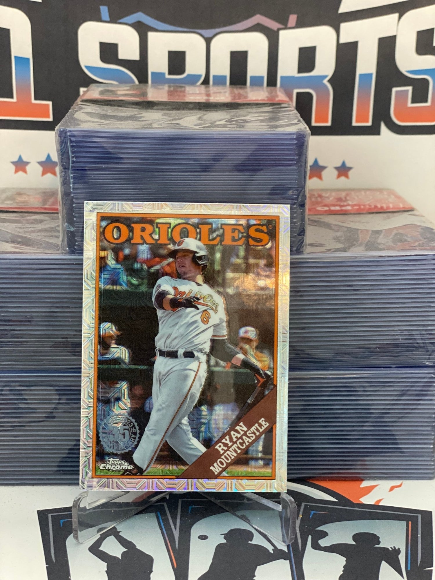2023 Topps (1986 Silver Pack Chrome Redux) Ryan Mountcastle #2T88C-12