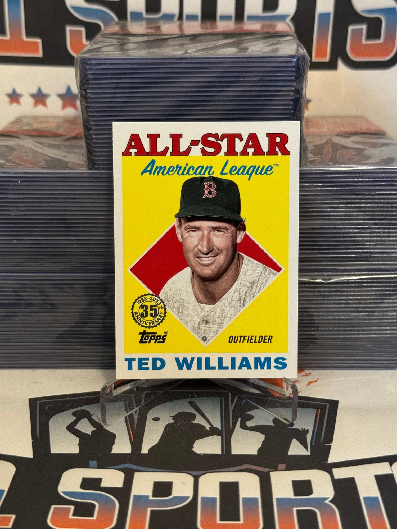 2023 Topps (1988 All-Star Redux) Ted Williams #88A-10