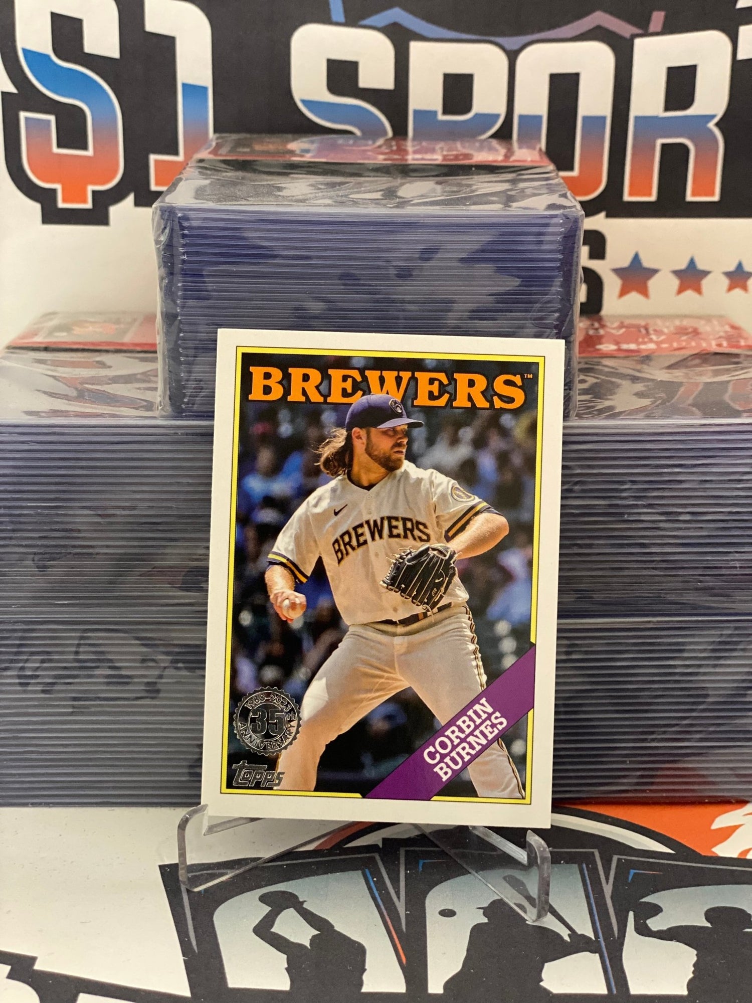 2023 Topps (1988 Redux) Corbin Burnes #T88-38