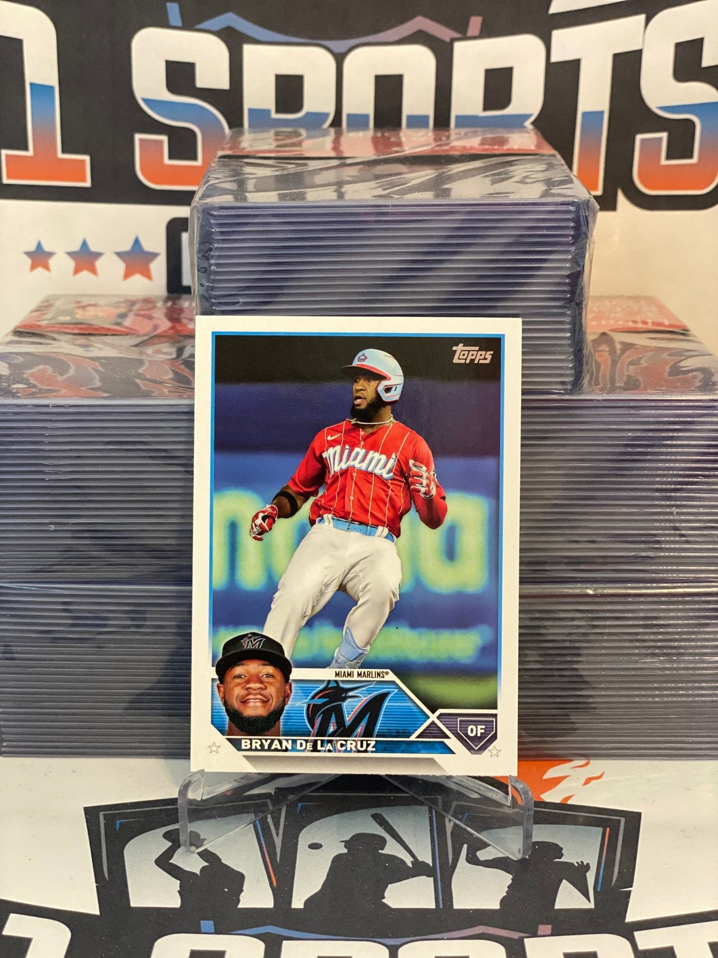 2023 Topps (2nd Year) Bryan De La Cruz #599