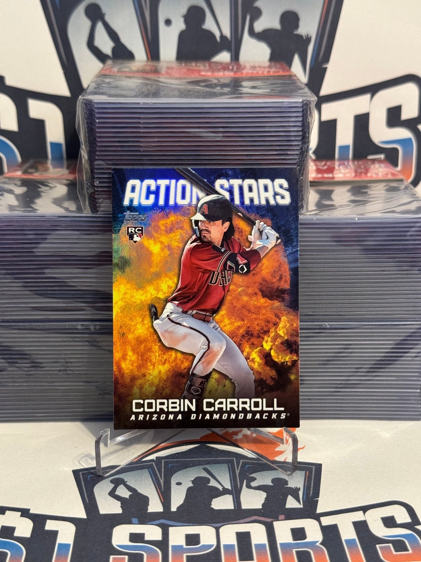 2023 Topps (Action Stars) Corbin Carroll Rookie #AS-3