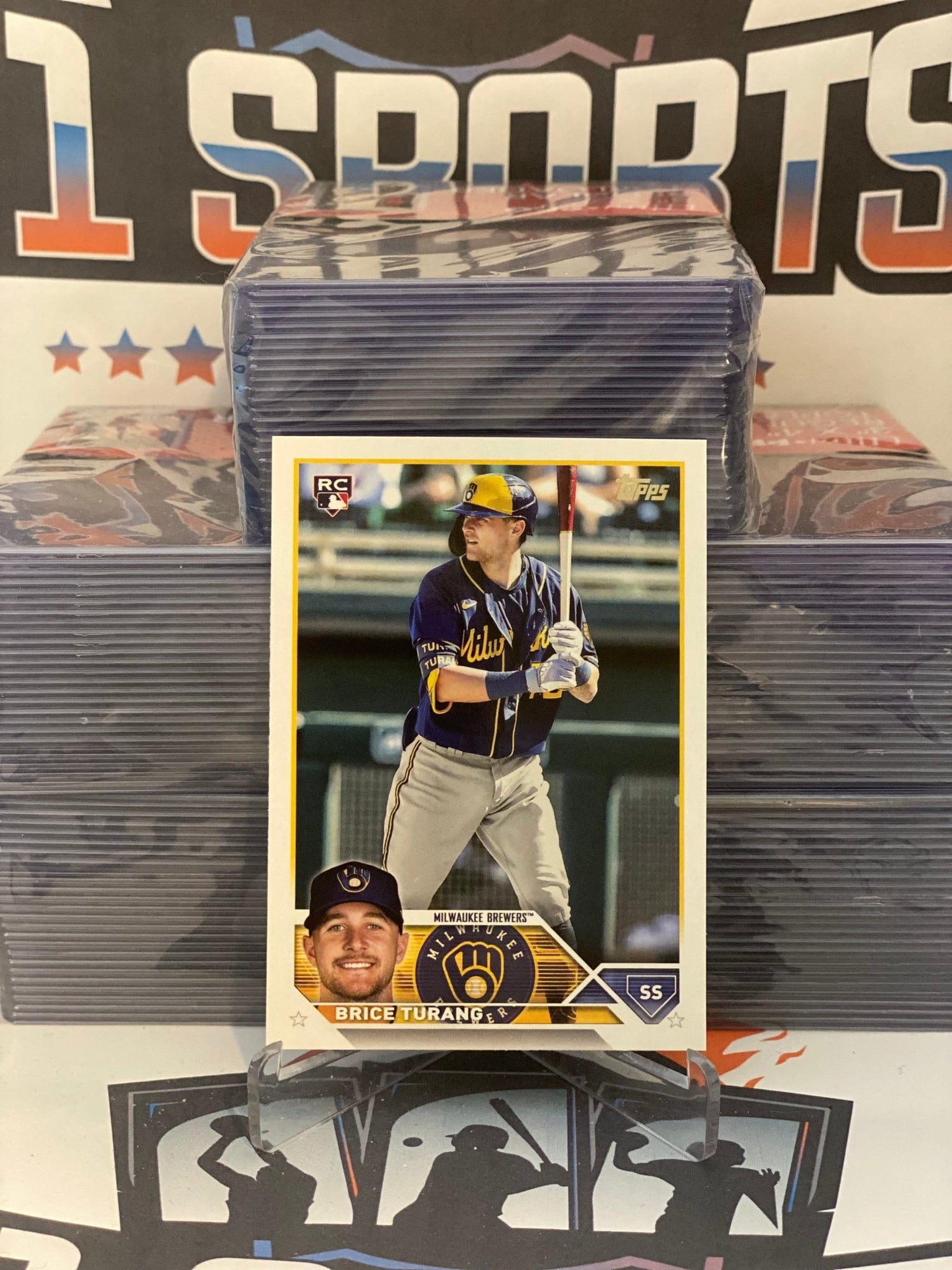 2023 Topps Brice Turang Rookie #530