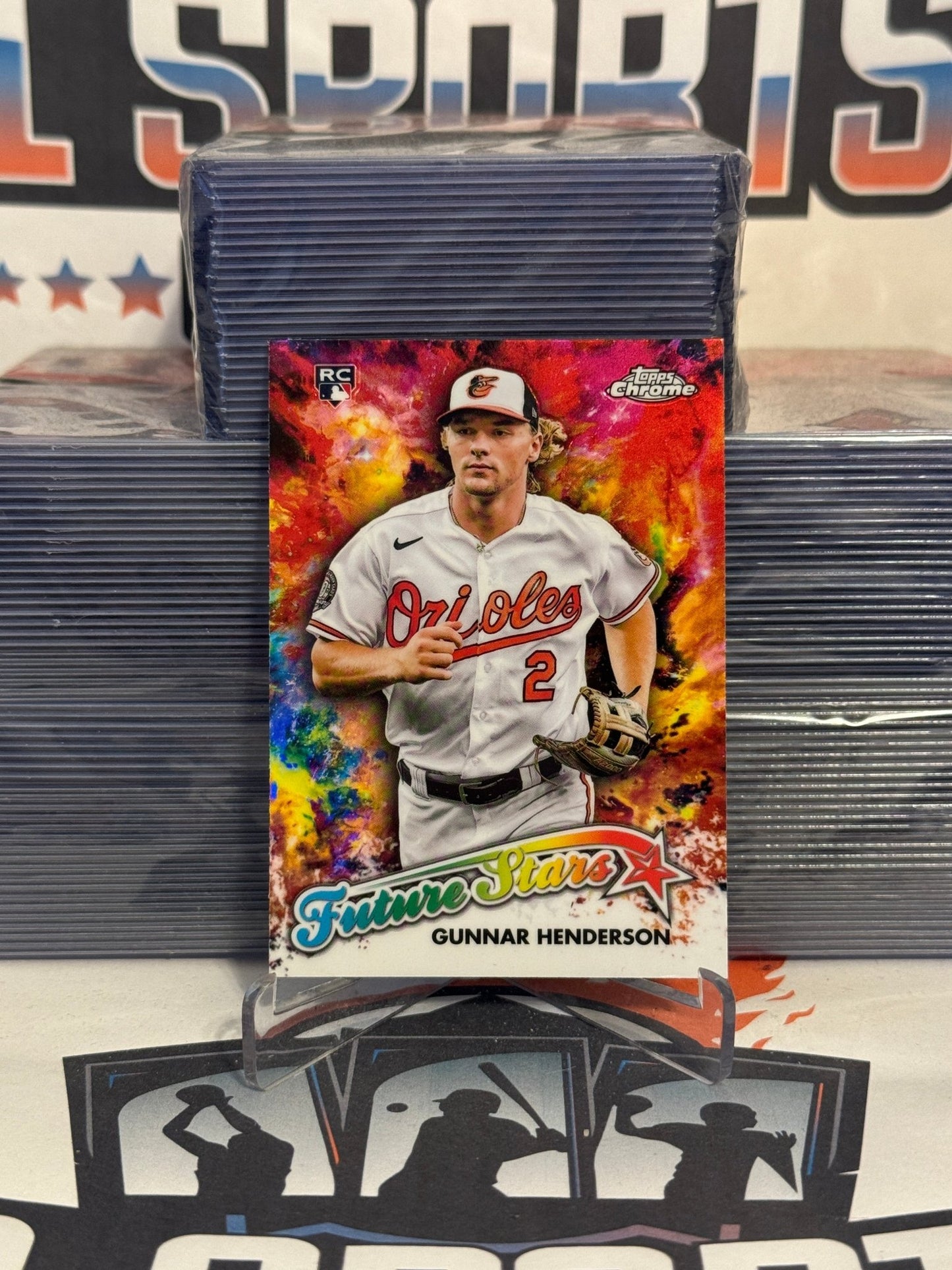 2023 Topps Chrome (Future Stars) Gunnar Henderson Rookie #FS-18