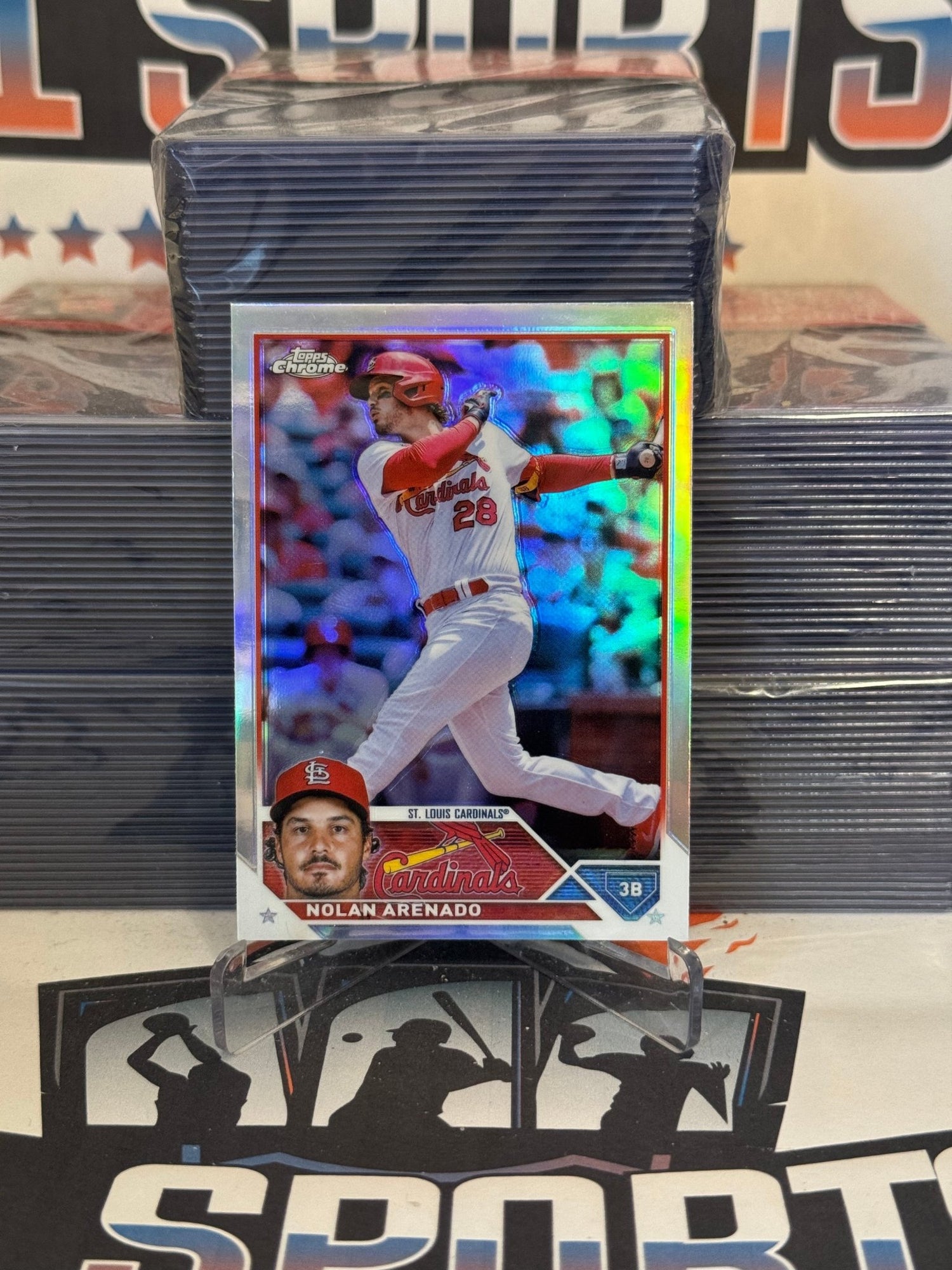 2023 Topps Chrome (Refractor) Nolan Arenado #115
