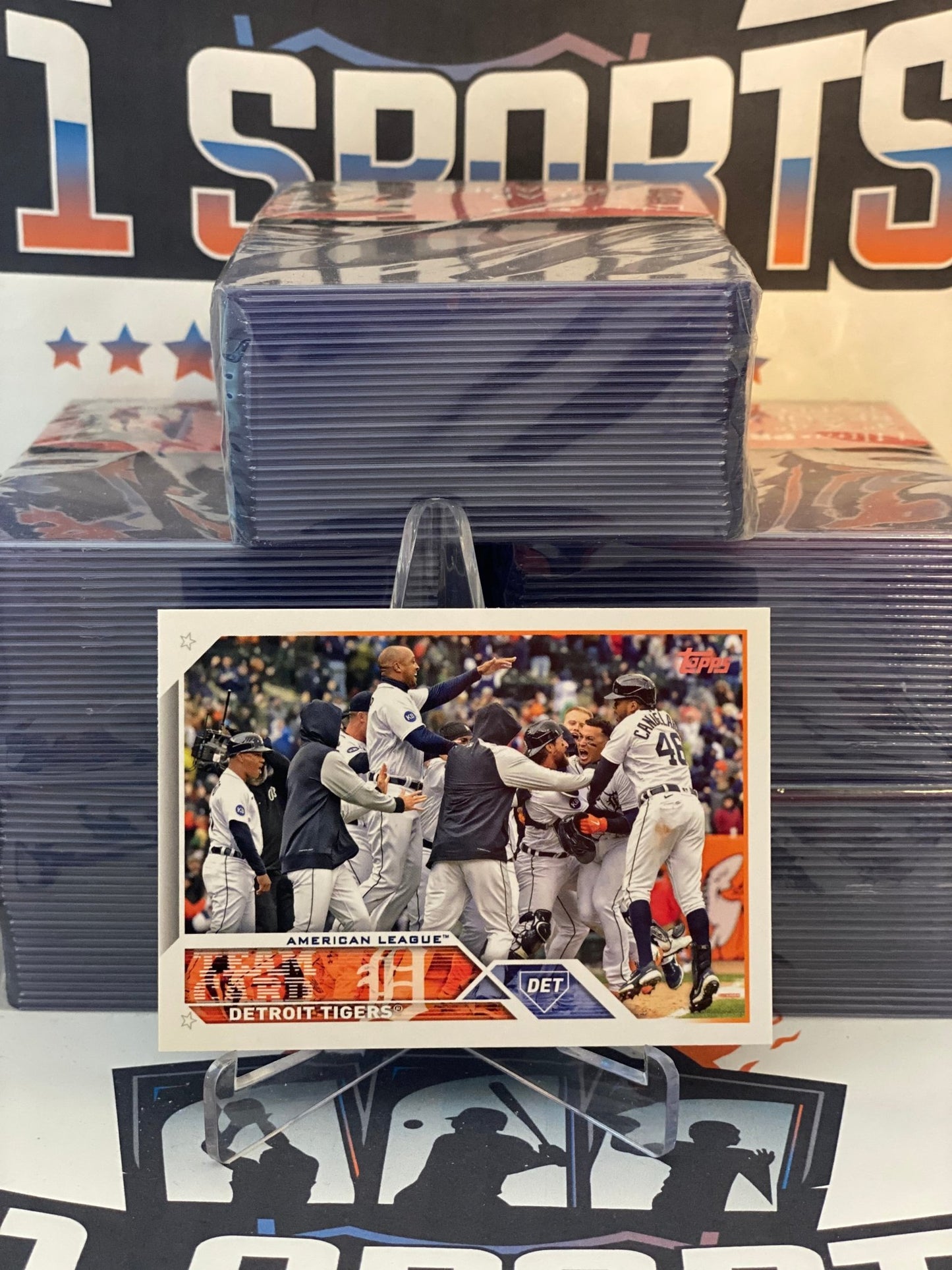 2023 Topps Detroit Tigers Team Card #555
