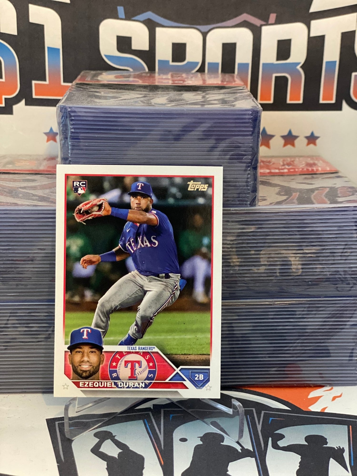 2023 Topps Ezequiel Duran Rookie #286