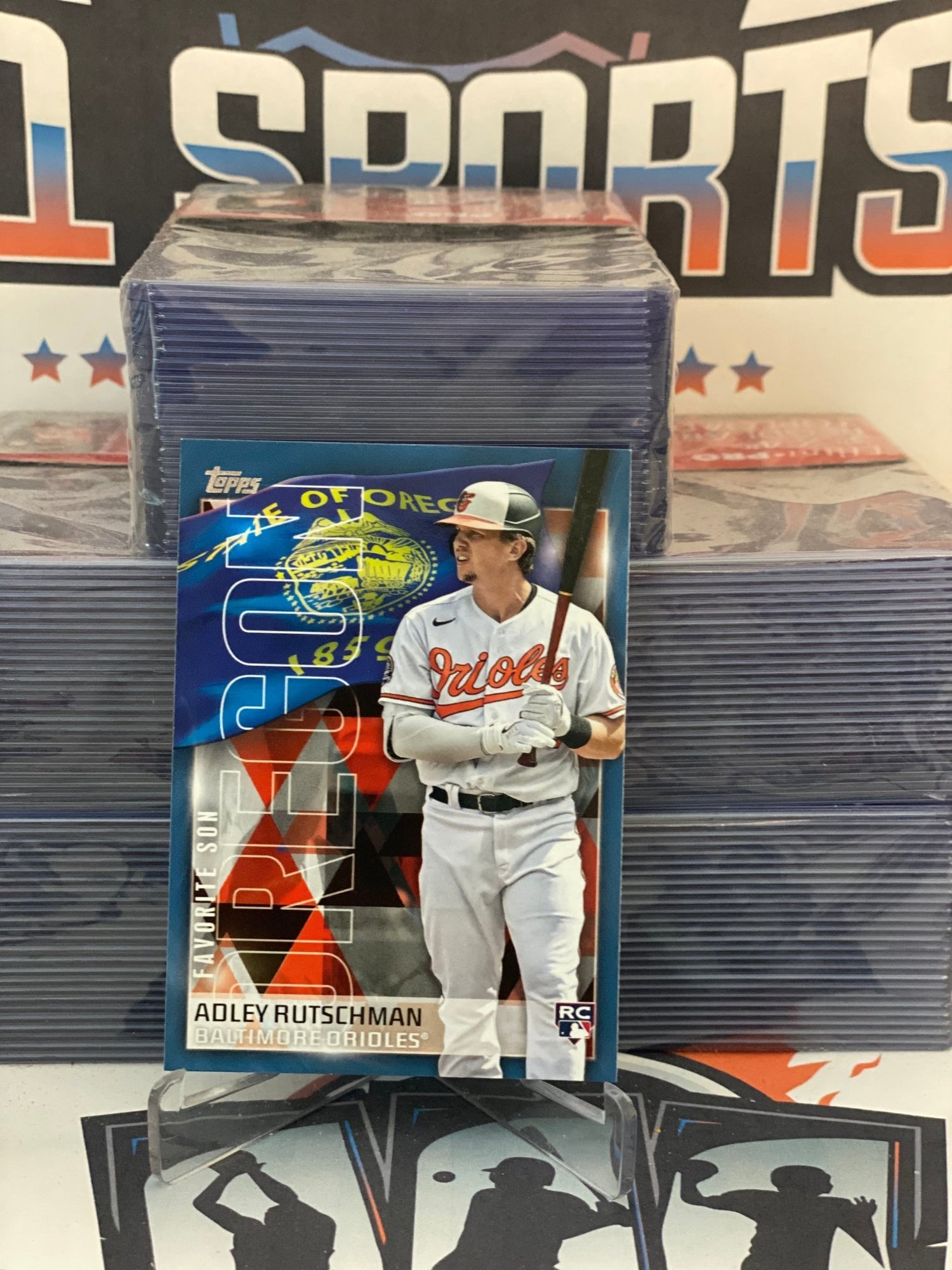 2023 Topps (Favorite Sons) Adley Rutschman Rookie #FS-19