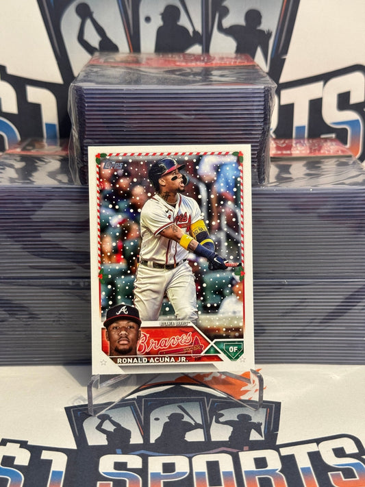 2023 Topps Holiday Ronald Acuna Jr. #H43
