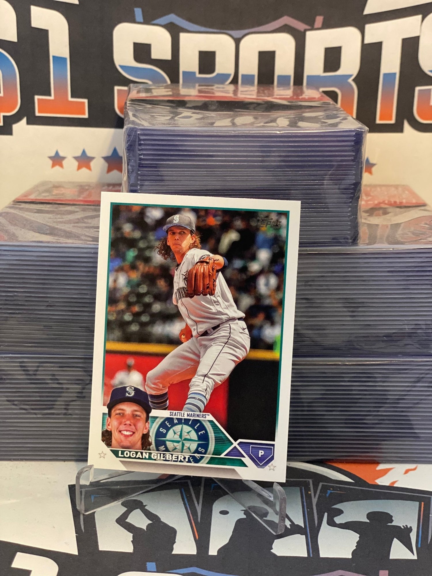 2023 Topps Logan Gilbert #424