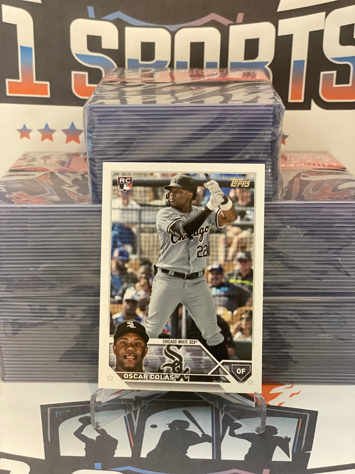 2023 Topps Oscar Colas Rookie #545