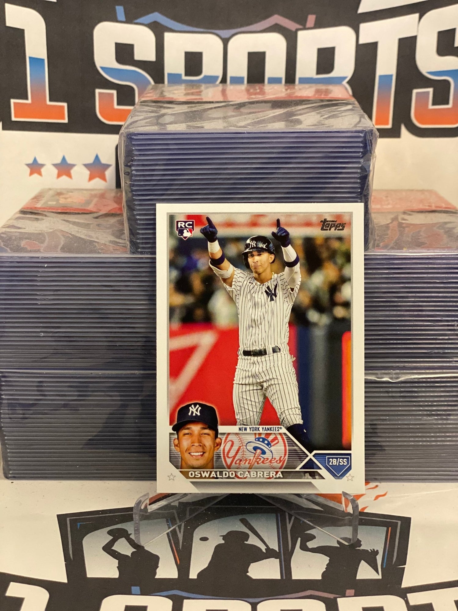 2023 Topps Oswaldo Cabrera Rookie #487