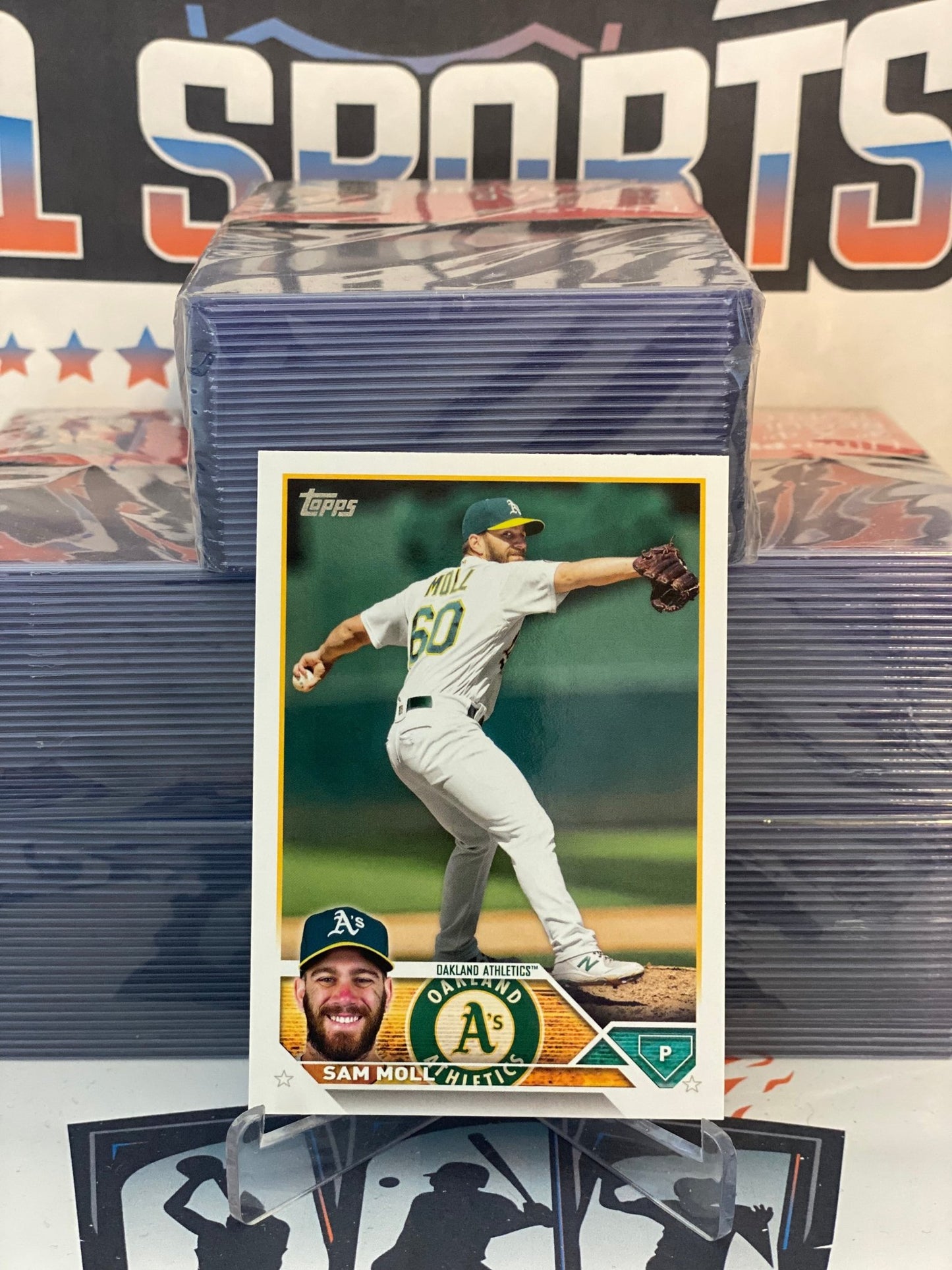 2023 Topps Sam Moll Rookie #8