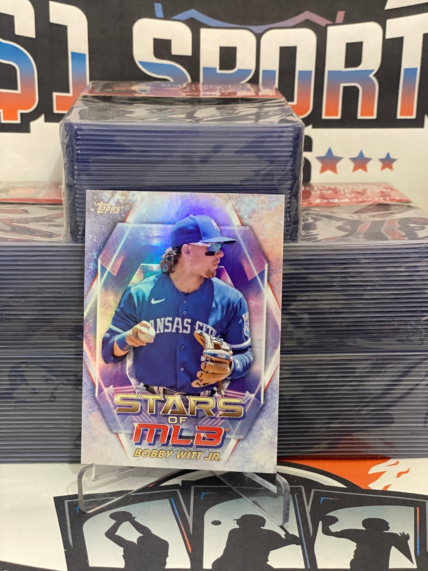 Bobby Witt Jr. 2023 Topps Stars of MLB Card #SMLB-17