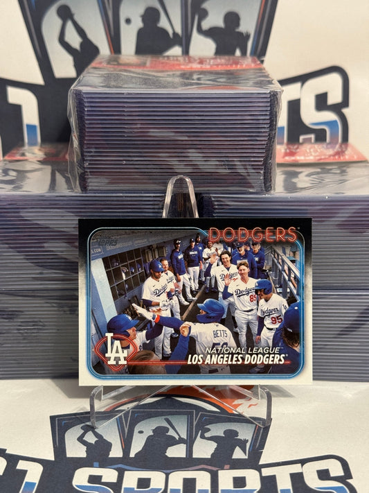 2024 Topps (Dodgers Team Card) Mookie Betts #183