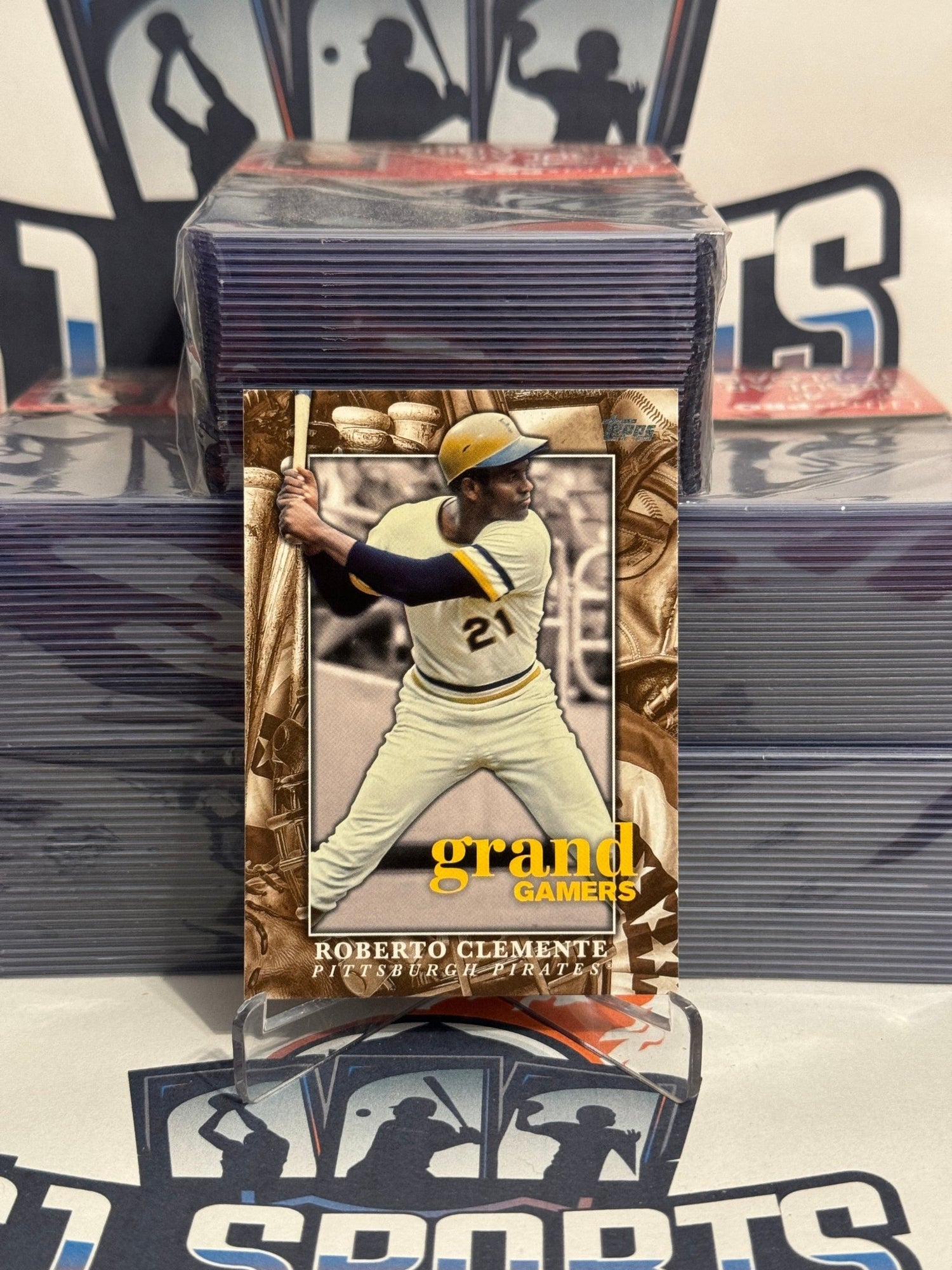 2024 Topps (Grand Gamers) Roberto Clemente #GOG-22
