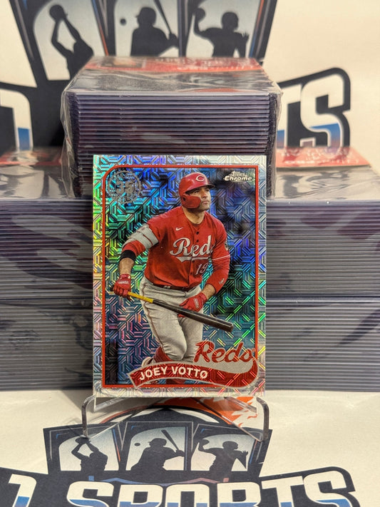 2024 Topps (Hobby Refractor, 1989 Chrome Redux) Joey Votto #T89C-82