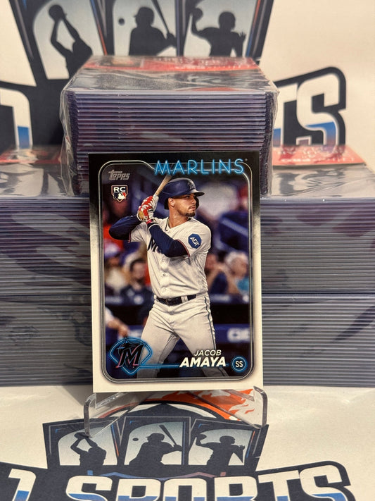 2024 Topps Jacob Amaya Rookie #144