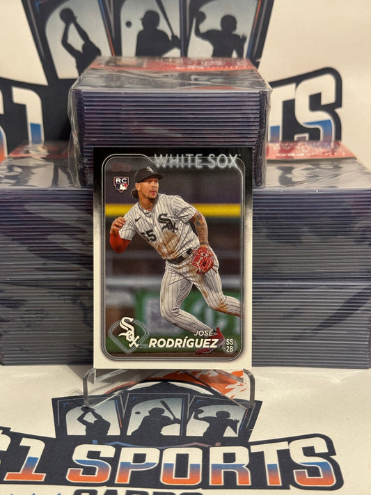 2024 Topps Jose Rodriguez Rookie #86