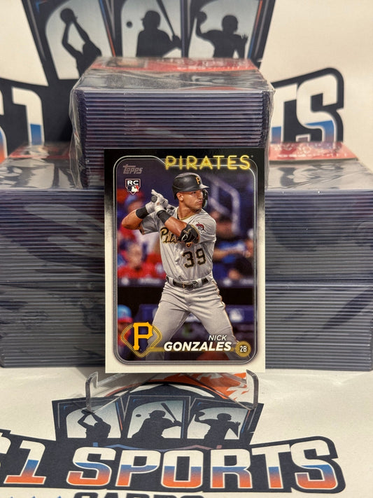 2024 Topps Nick Gonzales Rookie #168