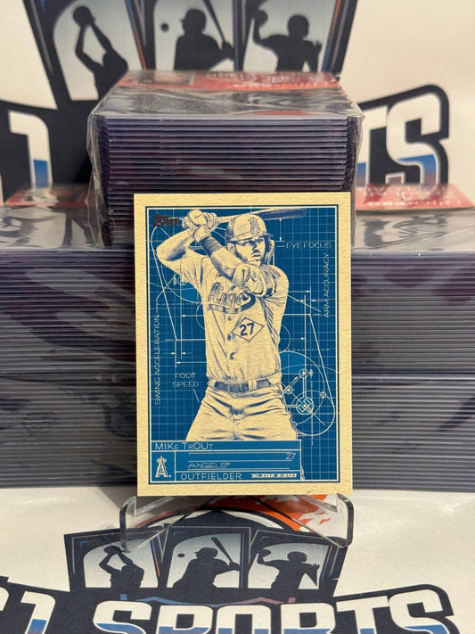 2024 Topps (Superstar Blueprints) Mike Trout #SB-2