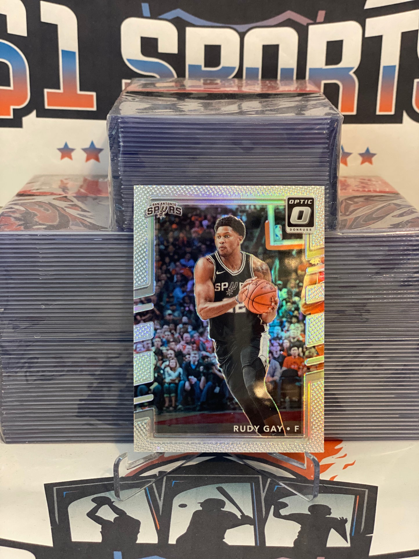 2017 Donruss Optic (Holo Prizm) Rudy Gay #133