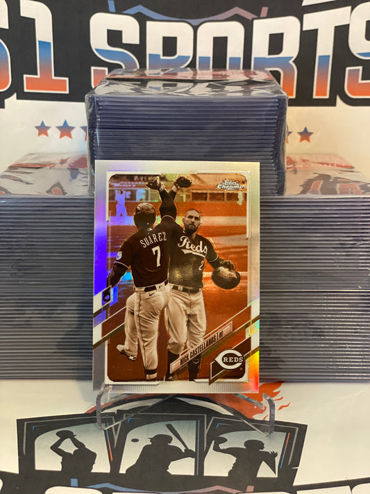 2021 Topps Chrome (Sepia Refractor) Nick Castellanos #205
