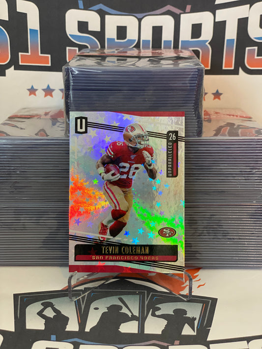 2019 Panini Unparalleled (Astral, 101/200) Tevin Coleman #159