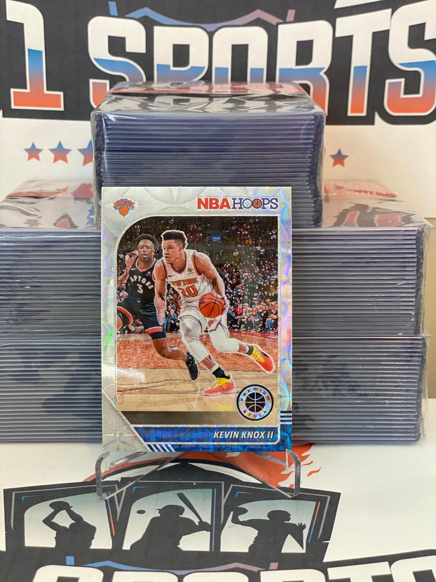 2019 Hoops Premium Stock (Silver Scope Prizm) Kevin Knox II #123