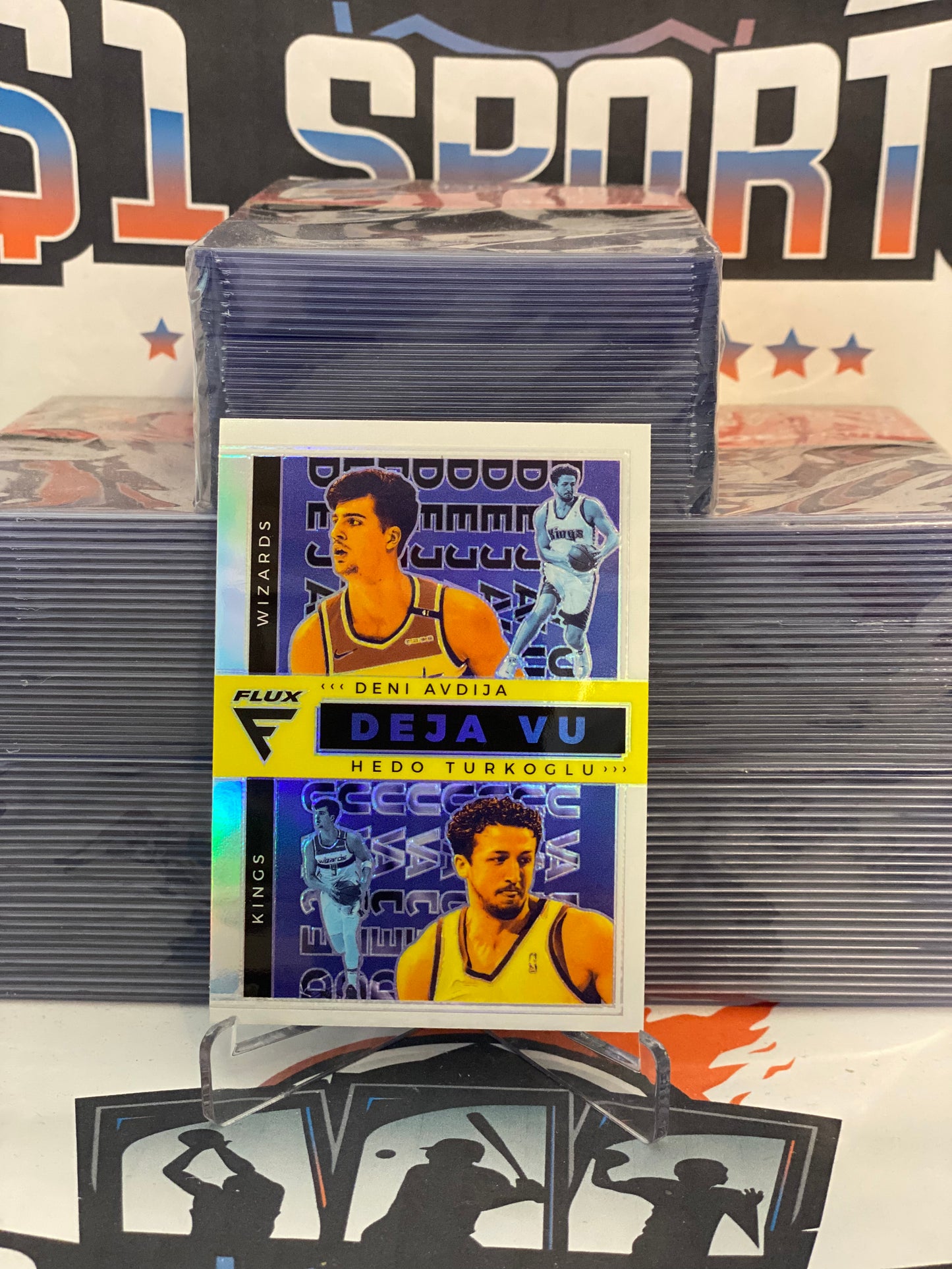 2020 Panini Flux (Silver Prizm, Deja Vu) Deni Avdija & Hedo Turkoglu #3