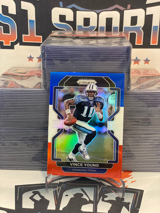 2021 Panini Prizm (Red White Blue Prizm) Vince Young #9