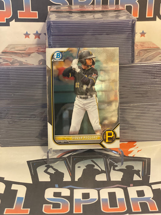 2022 Bowman Chrome Prospects Liover Peguero #BCP-34