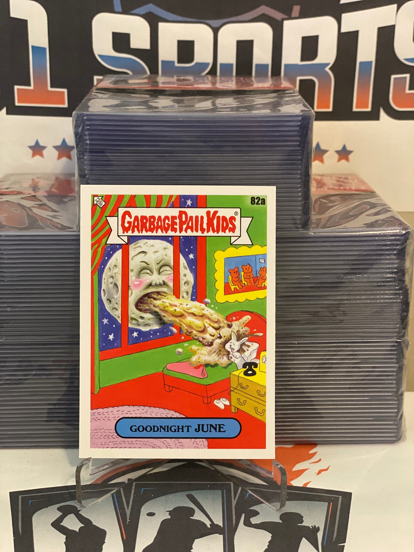 2022 Garbage Pail Kids Book Worms Goodnight June #82a