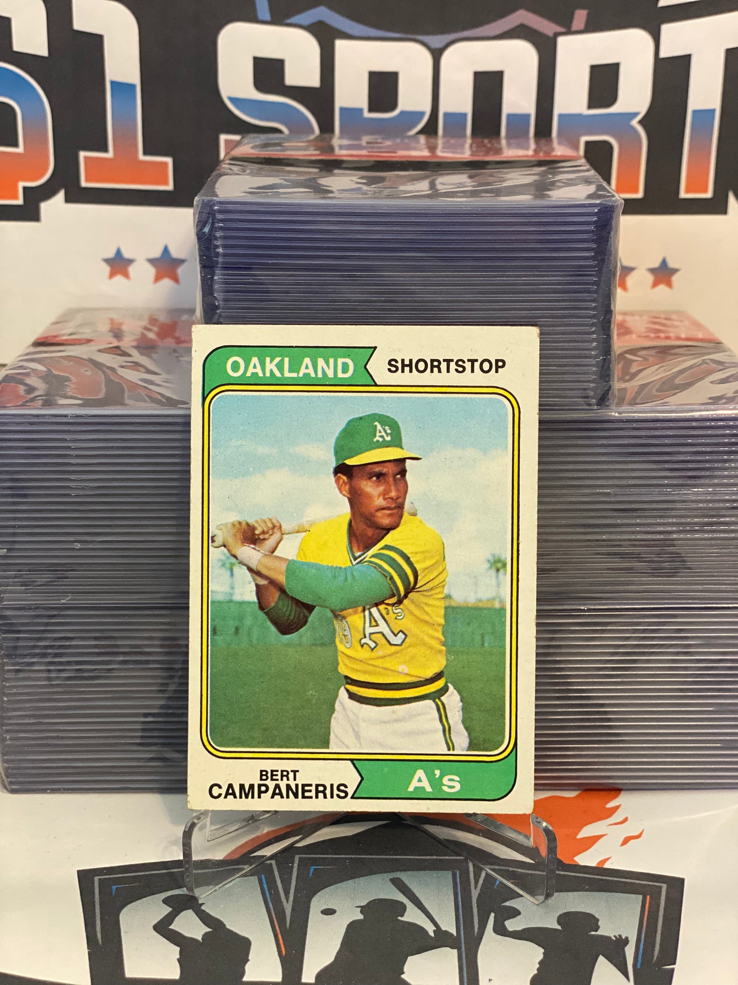 1974 Topps Bert Campaneris #155