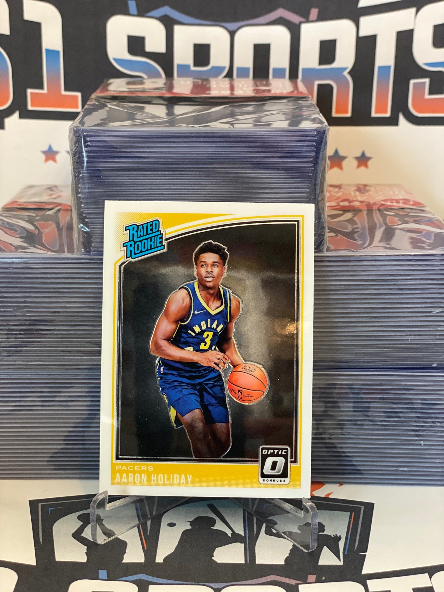 2018 Donruss Optic (Rated Rookie) Aaron Holiday #176